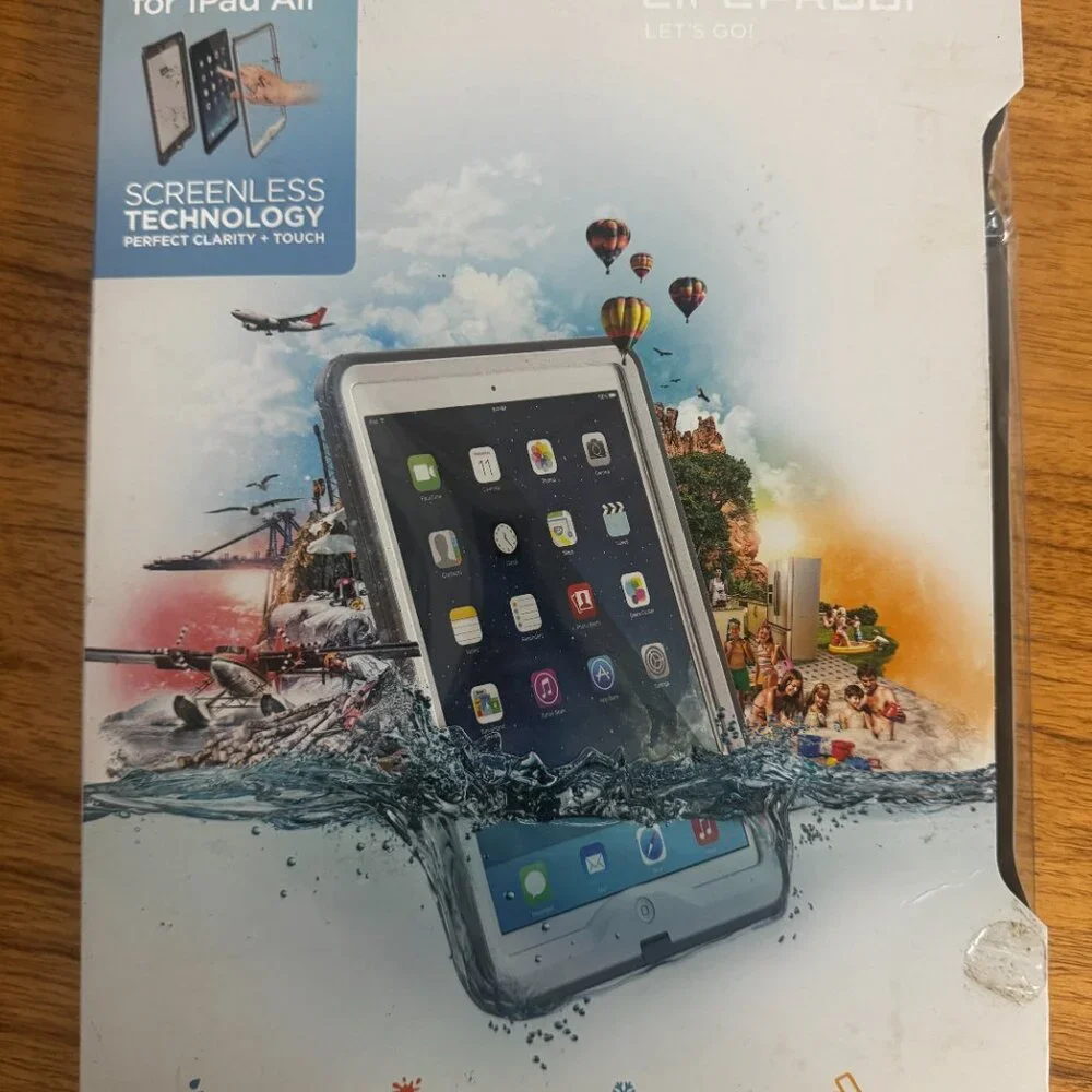 IPAD AIR WATERPROOF COVER AND PROTECTOR